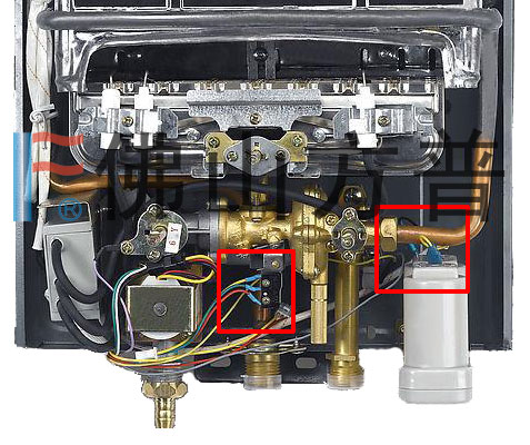 方普端子护套在燃气热水器上的应用